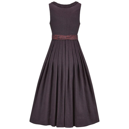 Plum Burgundy Dirndl