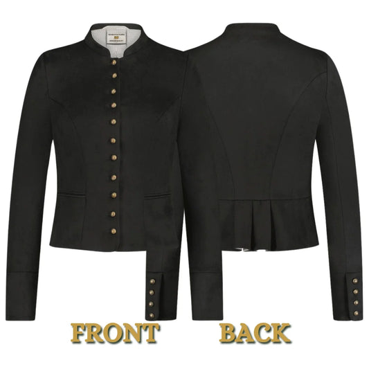 Bavarian Dirndl Jacket (Black)