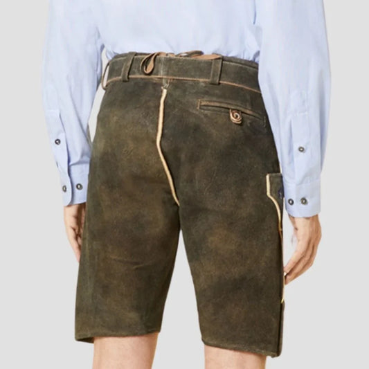 Dark Rustic Lederhosen