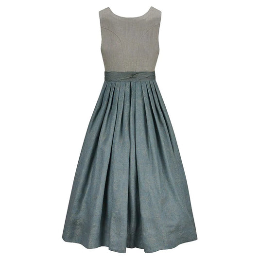 German Dirndl Greyish Teal