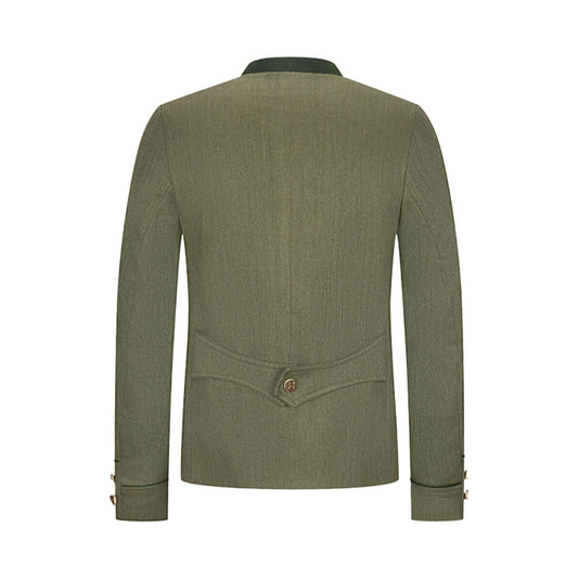 Olive Green Nehru Jacket