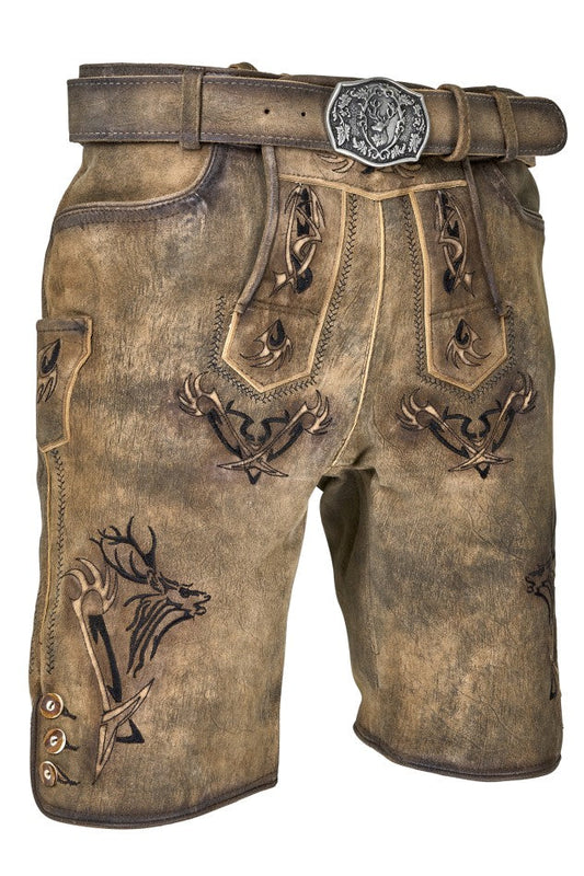 Oktoberfest Brown Lederhosen