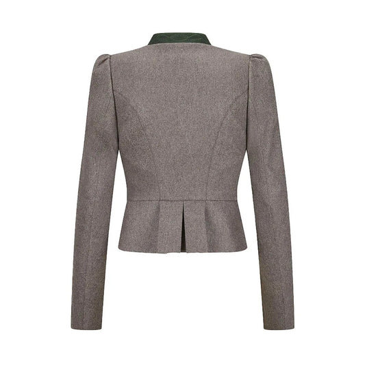Bavarian Women Dirndl Jacket (Taupe)