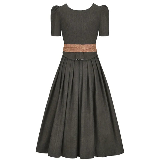 Charcoal Blue Dirndl